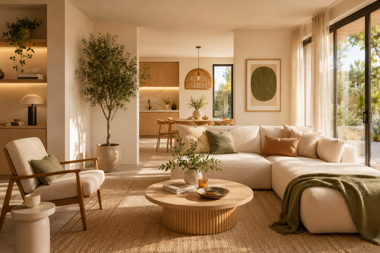 Tendencias en interiorismo 2026: hogares cálidos, sostenibles y llenos de luz